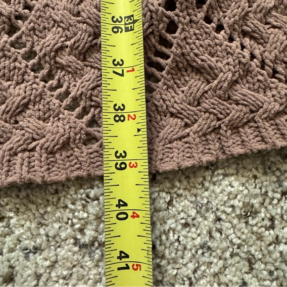 Moon & Madison Long Brown Knit Open Cardigan Size XS - Picture 7 of 7